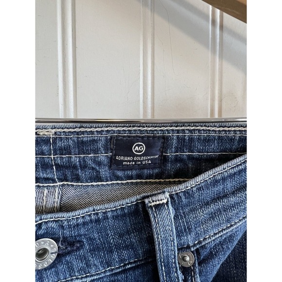 Adriano Goldschmied The Tomboy Crop 32 Relaxed Straight Crop Jeans Women's - Picture 5 of 14